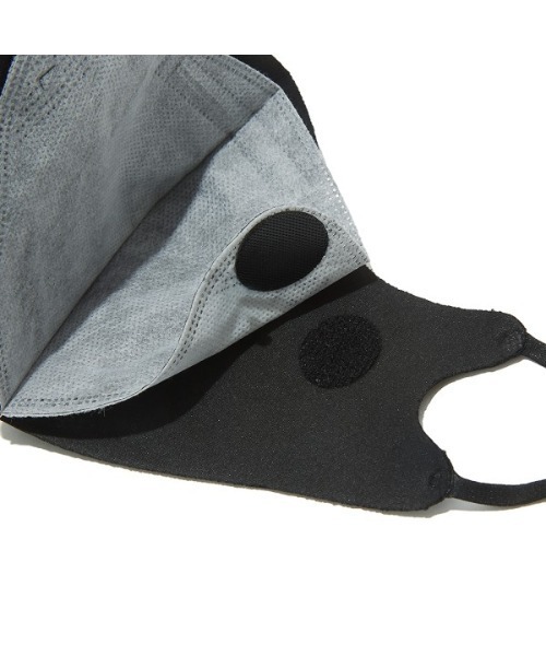 THE NORTH FACE(ザノースフェイス)の「【THE NORTH FACE ザ・ノースフェイス】フィルターインマスク TNF FILTER MASK(マスク・メンズ・ブラック・FREE)」の4枚目の写真