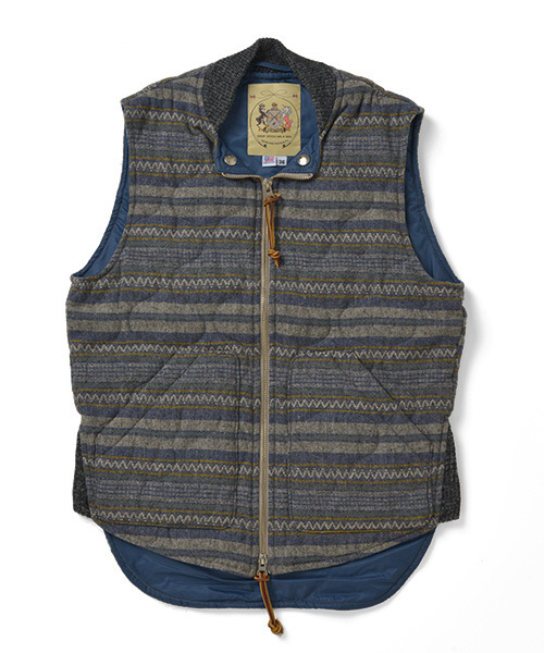 MONITALY（モニタリー）の「◎MONITALY / wool quiltベスト（ベスト