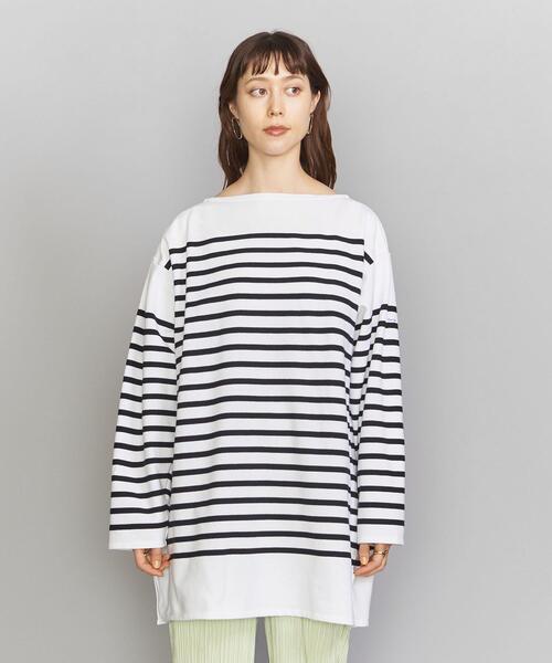 ORCIVAL（オーシバル）の「＜ORCIVAL（オーシバル）＞ラッセルボーダーロングスリーブカットソー（Tシャツ/カットソー・レディース・ブラック/コバルトブルー・8）」の9枚目の写真