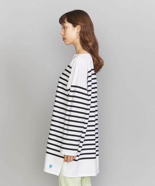 ORCIVAL（オーシバル）の「＜ORCIVAL（オーシバル）＞ラッセルボーダーロングスリーブカットソー（Tシャツ/カットソー・レディース・ブラック/コバルトブルー・8）」の12枚目の写真