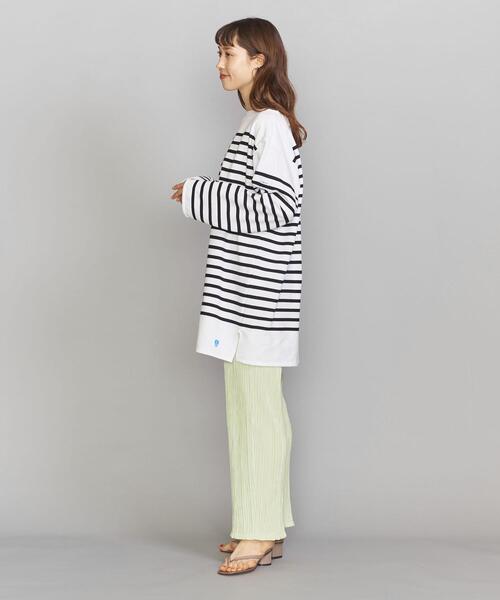 ORCIVAL（オーシバル）の「＜ORCIVAL（オーシバル）＞ラッセルボーダーロングスリーブカットソー（Tシャツ/カットソー・レディース・ブラック/コバルトブルー・8）」の5枚目の写真