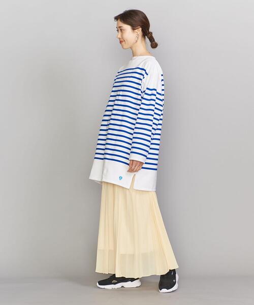 ORCIVAL（オーシバル）の「＜ORCIVAL（オーシバル）＞ラッセルボーダーロングスリーブカットソー（Tシャツ/カットソー・レディース・ブラック/コバルトブルー・8）」の15枚目の写真