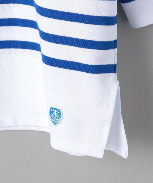 ORCIVAL（オーシバル）の「＜ORCIVAL（オーシバル）＞ラッセルボーダーロングスリーブカットソー（Tシャツ/カットソー・レディース・ブラック/コバルトブルー・8）」の4枚目の写真