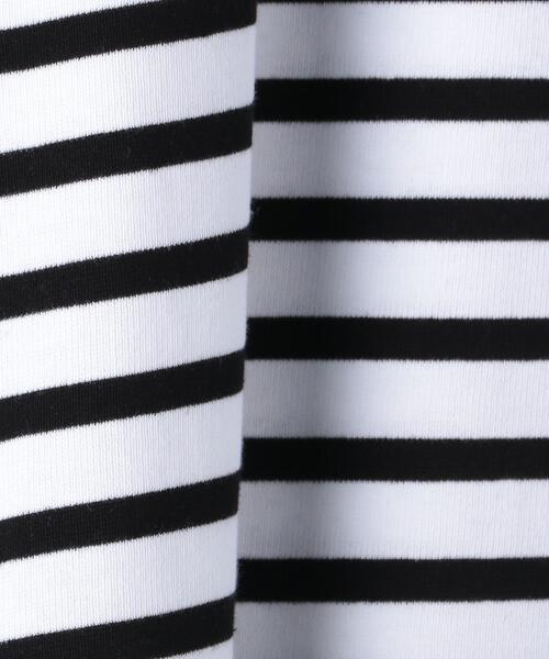 ORCIVAL（オーシバル）の「＜ORCIVAL（オーシバル）＞ラッセルボーダーロングスリーブカットソー（Tシャツ/カットソー・レディース・ブラック/コバルトブルー・8）」の11枚目の写真