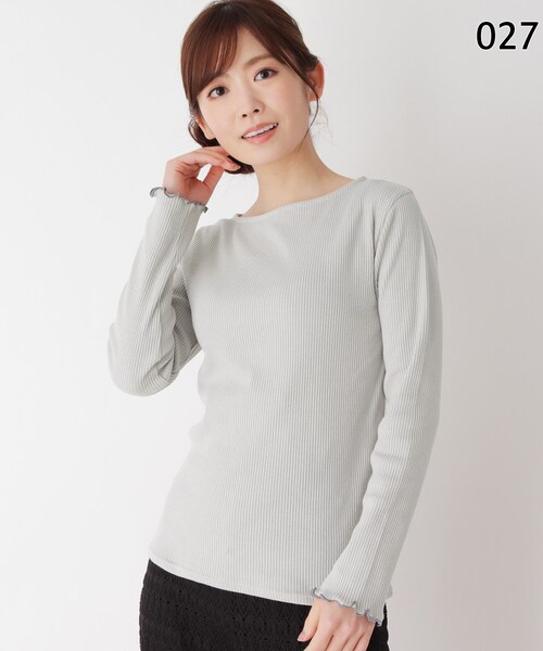 pink adobe（ピンクアドベ）の「◆【M-3L/SET】プルオーバー付き ジャンパースカート（スカート・レディース・チャコールグレー/カーキ/ライトベージュ/ピンク系・44/40/38/42）」の11枚目の写真