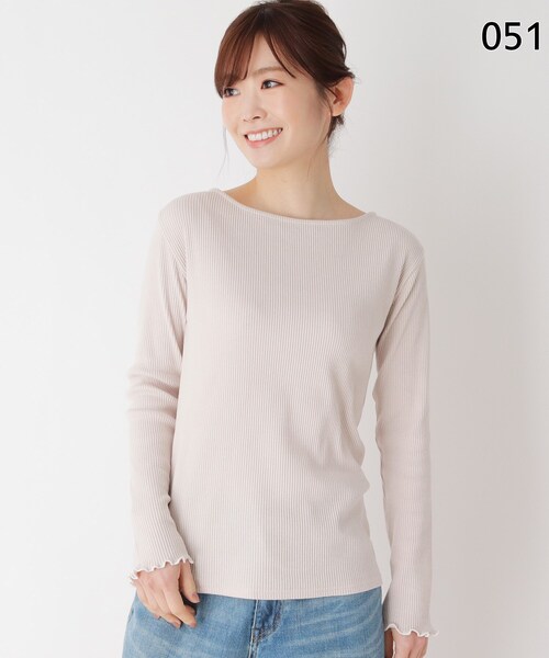 pink adobe（ピンクアドベ）の「◆【M-3L/SET】プルオーバー付き ジャンパースカート（スカート・レディース・チャコールグレー/カーキ/ライトベージュ/ピンク系・44/40/38/42）」の16枚目の写真