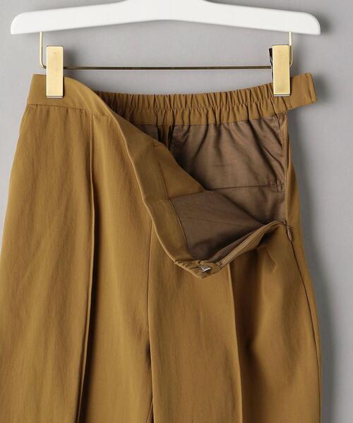 BEAUTY&YOUTH UNITED ARROWS（ビューティーアンドユースユナイテッドアローズ）の「BY コットンイージークロップドフレアパンツ（その他パンツ・レディース・ブラウン/オレンジ・SMALL/MEDIUM/LARGE）」の12枚目の写真