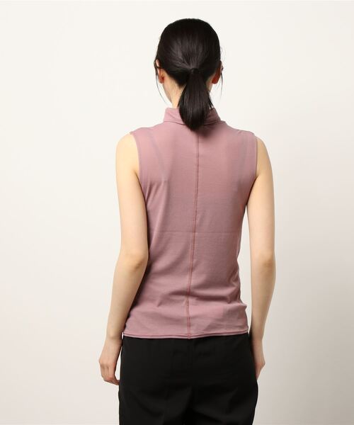 FRAY I.D（フレイアイディー）の「ボトルネックカットソー（Tシャツ/カットソー・レディース・ホワイト/チャコールグレー/ブラック/ピンク・FREE）」の5枚目の写真