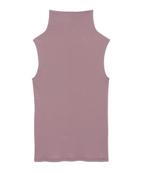 FRAY I.D（フレイアイディー）の「ボトルネックカットソー（Tシャツ/カットソー・レディース・ホワイト/チャコールグレー/ブラック/ピンク・FREE）」の4枚目の写真