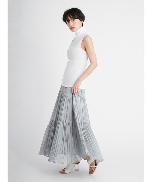 FRAY I.D（フレイアイディー）の「ボトルネックカットソー（Tシャツ/カットソー・レディース・ホワイト/チャコールグレー/ブラック/ピンク・FREE）」の14枚目の写真