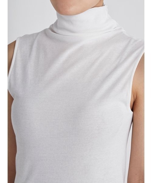 FRAY I.D（フレイアイディー）の「ボトルネックカットソー（Tシャツ/カットソー・レディース・ホワイト/チャコールグレー/ブラック/ピンク・FREE）」の18枚目の写真