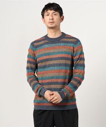 ROBERTO COLLINA(ロベルト コリーナ)ボーダーマルチニット