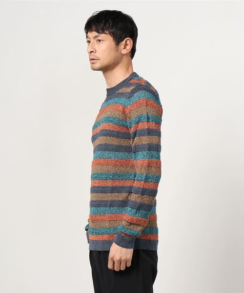 B'2nd（ビーセカンド）の「ROBERTO COLLINA（ロベルト コリーナ）ボーダーマルチニット（ニット/セーター・メンズ・その他・46）」の2枚目の写真