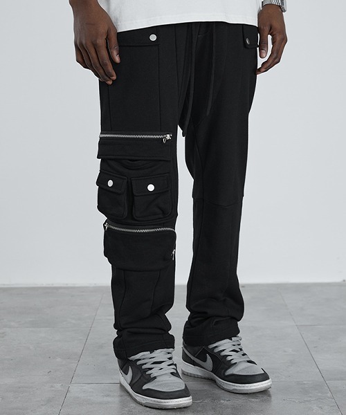 HARSH AND CRUEL(ハーシュアンドクルーエル)の「【Harsh and Cruel】Work Design Pocket Pants HM211071054(その他パンツ・メンズ・ブラック・S/M/L/XL)」の3枚目の写真