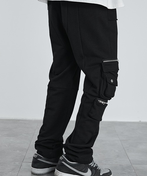 HARSH AND CRUEL(ハーシュアンドクルーエル)の「【Harsh and Cruel】Work Design Pocket Pants HM211071054(その他パンツ・メンズ・ブラック・S/M/L/XL)」の4枚目の写真