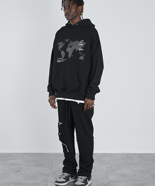 HARSH AND CRUEL(ハーシュアンドクルーエル)の「【Harsh and Cruel】Work Design Pocket Pants HM211071054(その他パンツ・メンズ・ブラック・S/M/L/XL)」の11枚目の写真