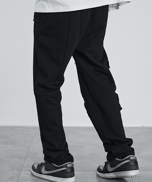 HARSH AND CRUEL(ハーシュアンドクルーエル)の「【Harsh and Cruel】Work Design Pocket Pants HM211071054(その他パンツ・メンズ・ブラック・S/M/L/XL)」の9枚目の写真
