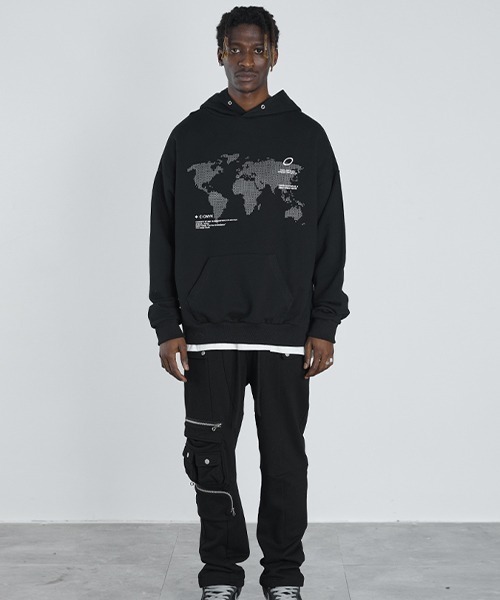 HARSH AND CRUEL(ハーシュアンドクルーエル)の「【Harsh and Cruel】Work Design Pocket Pants HM211071054(その他パンツ・メンズ・ブラック・S/M/L/XL)」の12枚目の写真