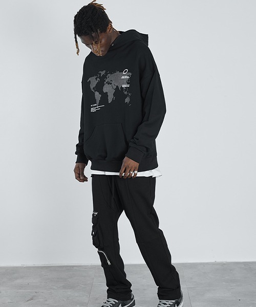 HARSH AND CRUEL(ハーシュアンドクルーエル)の「【Harsh and Cruel】Work Design Pocket Pants HM211071054(その他パンツ・メンズ・ブラック・S/M/L/XL)」の13枚目の写真