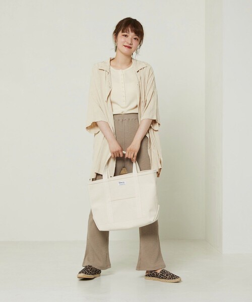 FREAK'S STORE（フリークスストア）の「スラブリブパンツ（その他パンツ・レディース・ブラック/ピンク/ベージュ/イエロー・ﾌﾘ-）」の11枚目の写真