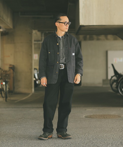 WAIPER.inc（ワイパーインク）の「PRISON BLUES プリズンブルース 7ポケットワークデニムパンツ（デニムパンツ・メンズ・ブラック/ワンウォッシュ/ノンウォッシュ・30/36/34/32/38/40）」の21枚目の写真