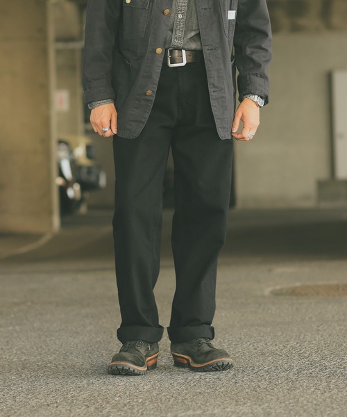 WAIPER.inc（ワイパーインク）の「PRISON BLUES プリズンブルース 7ポケットワークデニムパンツ（デニムパンツ・メンズ・ブラック/ワンウォッシュ/ノンウォッシュ・30/36/34/32/38/40）」の17枚目の写真