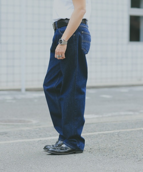 WAIPER.inc（ワイパーインク）の「PRISON BLUES プリズンブルース 7ポケットワークデニムパンツ（デニムパンツ・メンズ・ブラック/ワンウォッシュ/ノンウォッシュ・30/36/34/32/38/40）」の14枚目の写真