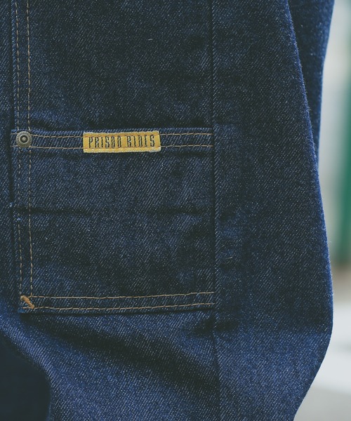WAIPER.inc（ワイパーインク）の「PRISON BLUES プリズンブルース 7ポケットワークデニムパンツ（デニムパンツ・メンズ・ブラック/ワンウォッシュ/ノンウォッシュ・30/36/34/32/38/40）」の7枚目の写真
