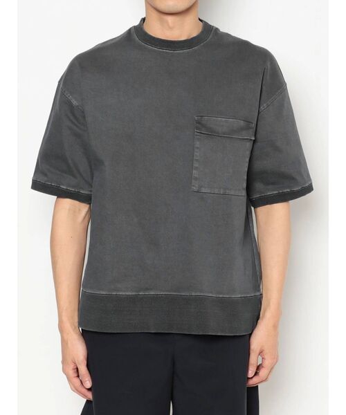 COTORICA（コトリカ）の「ピグメント裏毛ルーズT（Tシャツ/カットソー・メンズ・チャコールグレー/ライトグレー/カーキ・MEDIUM/LARGE）」の17枚目の写真