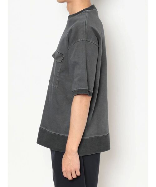 COTORICA（コトリカ）の「ピグメント裏毛ルーズT（Tシャツ/カットソー・メンズ・チャコールグレー/ライトグレー/カーキ・MEDIUM/LARGE）」の18枚目の写真