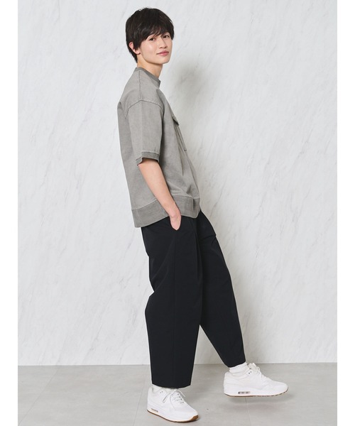 COTORICA（コトリカ）の「ピグメント裏毛ルーズT（Tシャツ/カットソー・メンズ・チャコールグレー/ライトグレー/カーキ・MEDIUM/LARGE）」の9枚目の写真