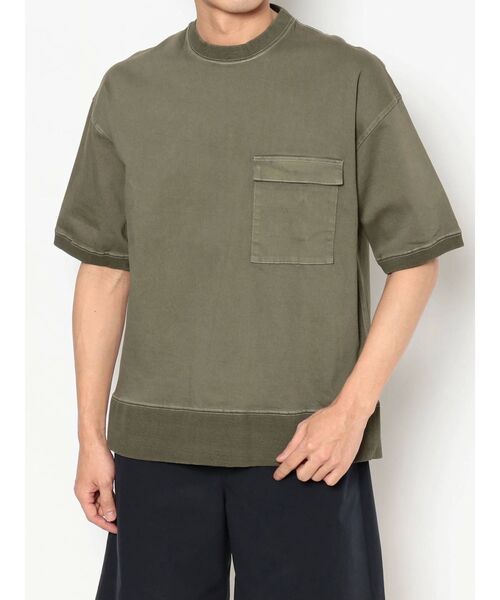 COTORICA（コトリカ）の「ピグメント裏毛ルーズT（Tシャツ/カットソー・メンズ・チャコールグレー/ライトグレー/カーキ・MEDIUM/LARGE）」の16枚目の写真