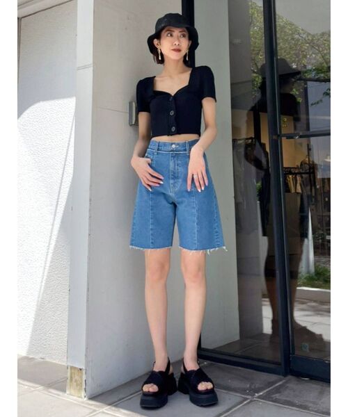 EMODA（エモダ）の「クロスステッチサンダル（サンダル・レディース・ブラック/ブラウン・MEDIUM/LARGE/SMALL）」の11枚目の写真