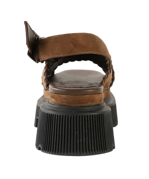 EMODA（エモダ）の「クロスステッチサンダル（サンダル・レディース・ブラック/ブラウン・MEDIUM/LARGE/SMALL）」の15枚目の写真