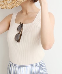IENA | RIB ニットキャミ◆(ニット/セーター)
