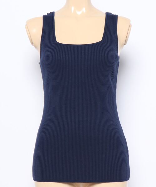 IENA(イエナ)の「RIB ニットキャミ◆(ニット/セーター・レディース・アイボリー/ネイビー/ピンク系その他・FREE)」の10枚目の写真