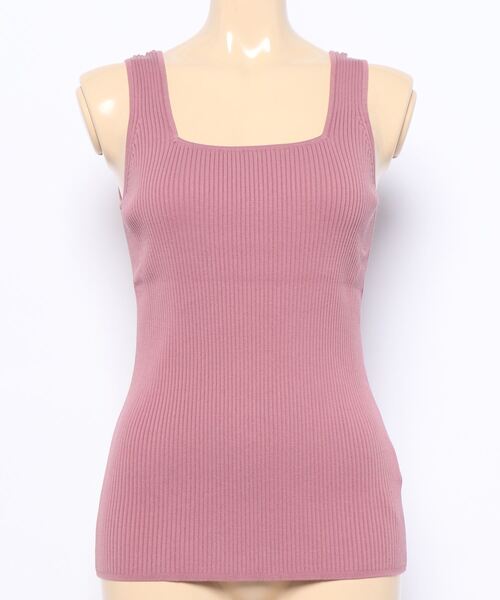 IENA(イエナ)の「RIB ニットキャミ◆(ニット/セーター・レディース・アイボリー/ネイビー/ピンク系その他・FREE)」の11枚目の写真