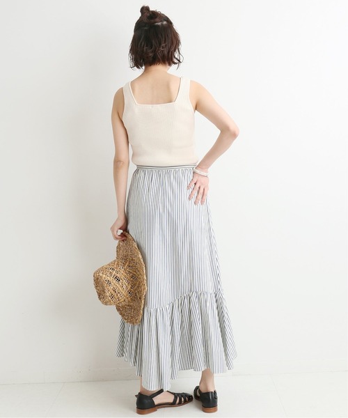 IENA(イエナ)の「RIB ニットキャミ◆(ニット/セーター・レディース・アイボリー/ネイビー/ピンク系その他・FREE)」の16枚目の写真