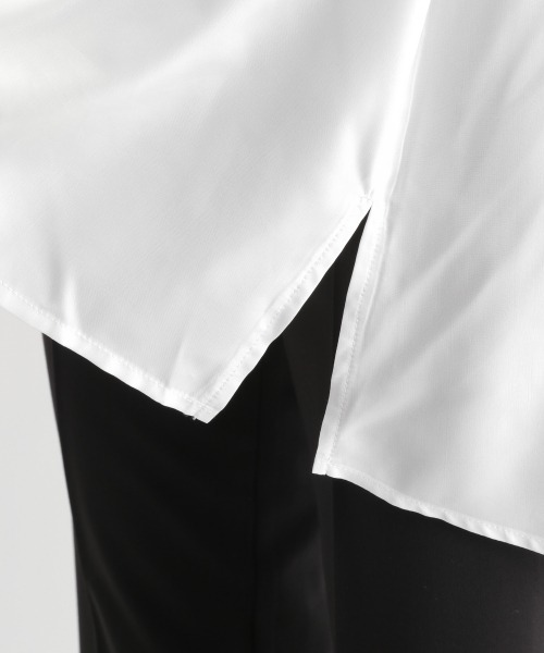 Andemiu（アンデミュウ）の「【セットアイテム】ニットビスチェツキシャツワンピース950462（チュニック・レディース・ブラック/ベージュ/ブラウン・FREE）」の21枚目の写真