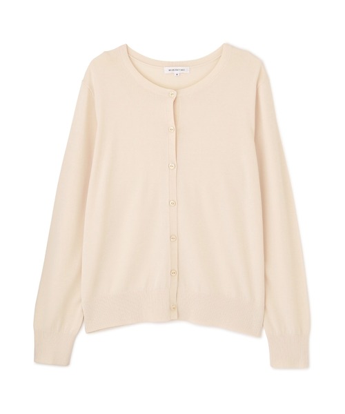 NATURAL BEAUTY BASIC（ナチュラルビューティーベーシック）の「[UVカット]レーヨンナイロンンライト１６Ｇカーディガン/0171275600（カーディガン/ボレロ・レディース・ブラック/ブラウン/オフホワイト/ライトグリーン・MEDIUM）」の16枚目の写真