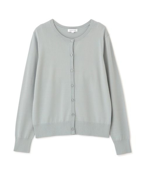 NATURAL BEAUTY BASIC（ナチュラルビューティーベーシック）の「[UVカット]レーヨンナイロンンライト１６Ｇカーディガン/0171275600（カーディガン/ボレロ・レディース・ブラック/ブラウン/オフホワイト/ライトグリーン・MEDIUM）」の11枚目の写真