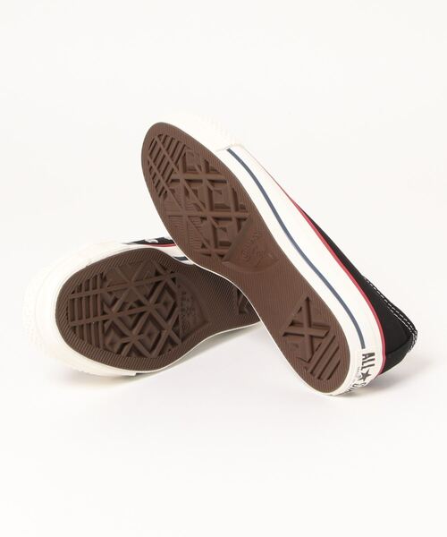 CONVERSE(コンバース)の「CONVERSE コンバース CANVAS ALL STAR J OX(キャンバスオールスターJ) 130430 ブラック×レッド(スニーカー・レディース・ブラック×レッド・24.0cm/25.0cm/23.0cm/24.5cm/23.5cm)」の2枚目の写真