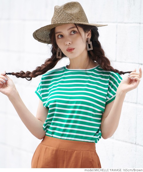 coca（coca）（コカ）の「つば広中折れラフィアハット（ハット・レディース・ベージュ/ブラウン・ONE SIZE）」の18枚目の写真