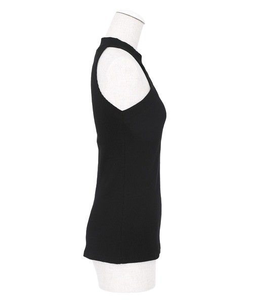 Figments（フィグメンツ）の「アシンメトリータンクトップ（タンクトップ・レディース・ホワイト/ブラック・FREE）」の11枚目の写真