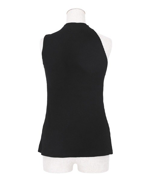 Figments（フィグメンツ）の「アシンメトリータンクトップ（タンクトップ・レディース・ホワイト/ブラック・FREE）」の12枚目の写真