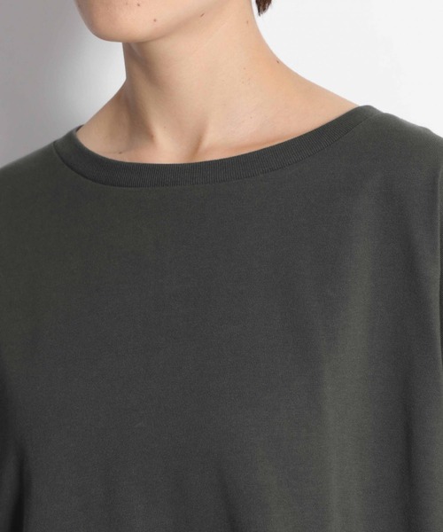 niko and...（ニコアンド）の「袖ボリュームランタンプルオーバー2（Tシャツ/カットソー・レディース・ホワイト/ライトブルー/ネイビー/オフホワイト/オレンジ/チャコール・MEDIUM/LARGE）」の18枚目の写真