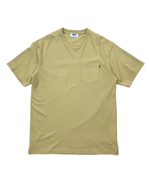 PARKS TOKYO SELECT(パークストウキョウセレクト)の「<AWM>STANDARD POCKET 半袖Tシャツ(Tシャツ/カットソー・メンズ・ブラウン/ブラック/ネイビー系/ベージュ/ホワイト/オフホワイト・LARGE/MEDIUM)」の5枚目の写真