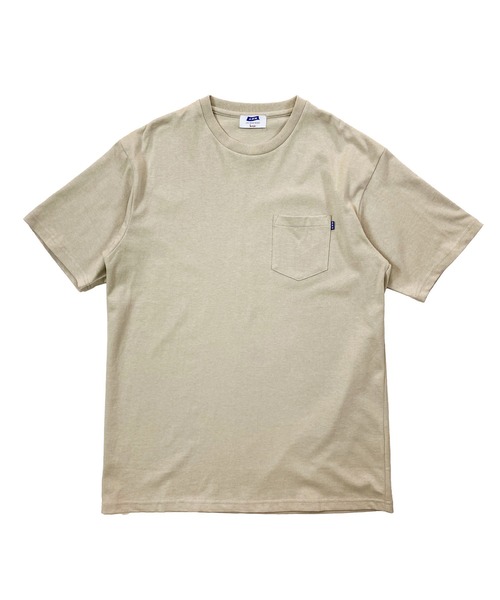 PARKS TOKYO SELECT(パークストウキョウセレクト)の「<AWM>STANDARD POCKET 半袖Tシャツ(Tシャツ/カットソー・メンズ・ブラウン/ブラック/ネイビー系/ベージュ/ホワイト/オフホワイト・LARGE/MEDIUM)」の3枚目の写真