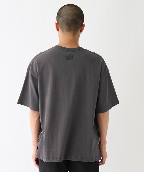 MINIONS（ミニオンズ）の「◆MINION ミニオン / フロントプリント  コットン半袖Tシャツ（Tシャツ/カットソー・メンズ・ダークグレー/アイボリー/ブラック・03/04/02）」の9枚目の写真