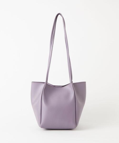 green label relaxing（グリーンレーベルリラクシング）の「LT WT ロング ショルダー バッグ（ショルダーバッグ・レディース・ベージュ/オフホワイト/シルバー/その他1/ライラック・FREE）」の3枚目の写真